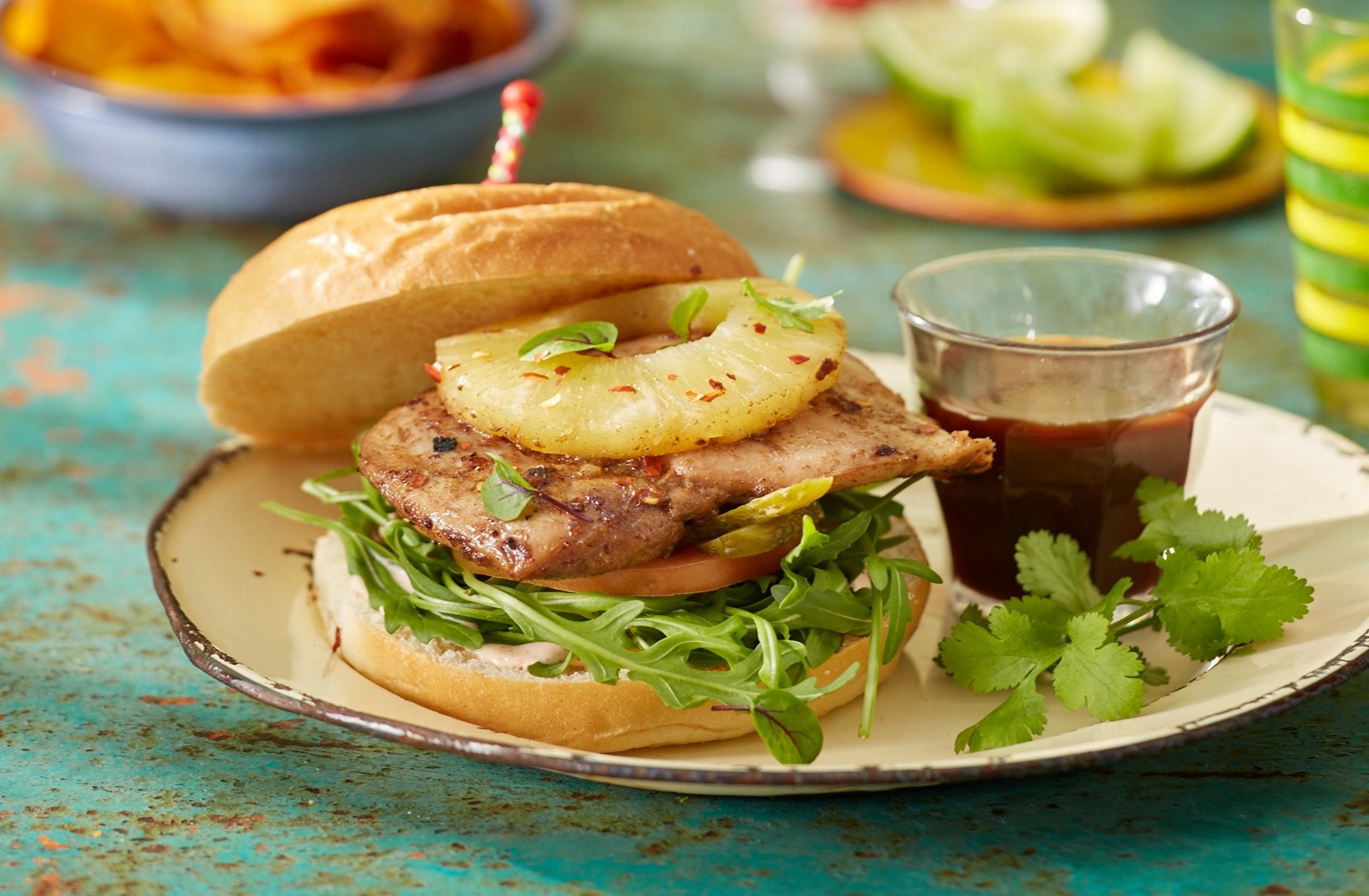 Our Jerk Chicken Burger Is Back! Jamaica Blue UAE